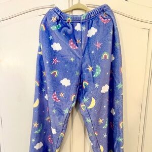 iScream Girls Cozy Fuzzy Warmup or Pajama Pants - like new